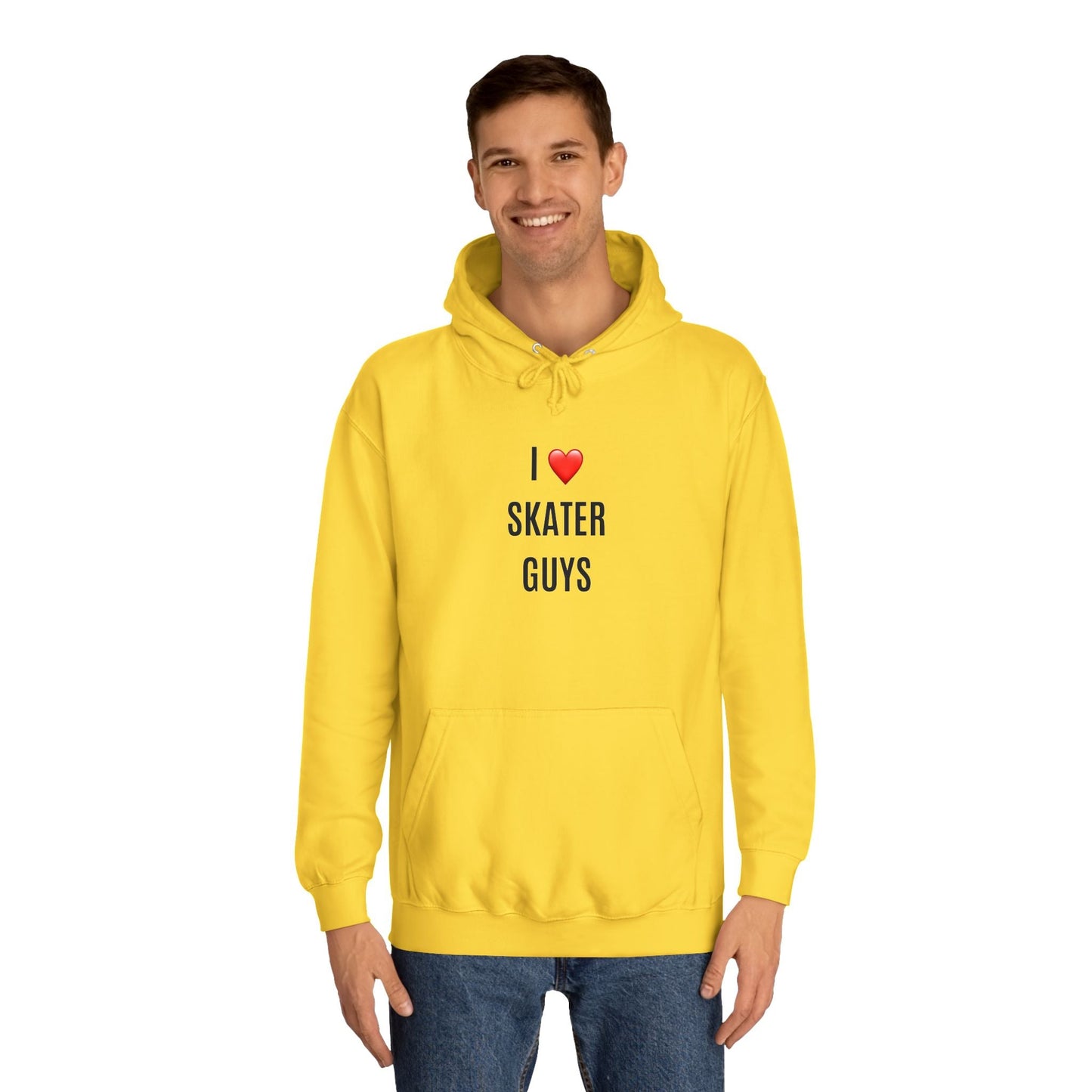 I Love Skater Guys Unisex Hoodie