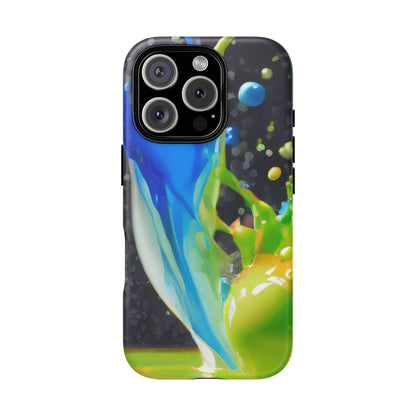 Vibrant Paint Splash Phone Case - Tough & Stylish Protection