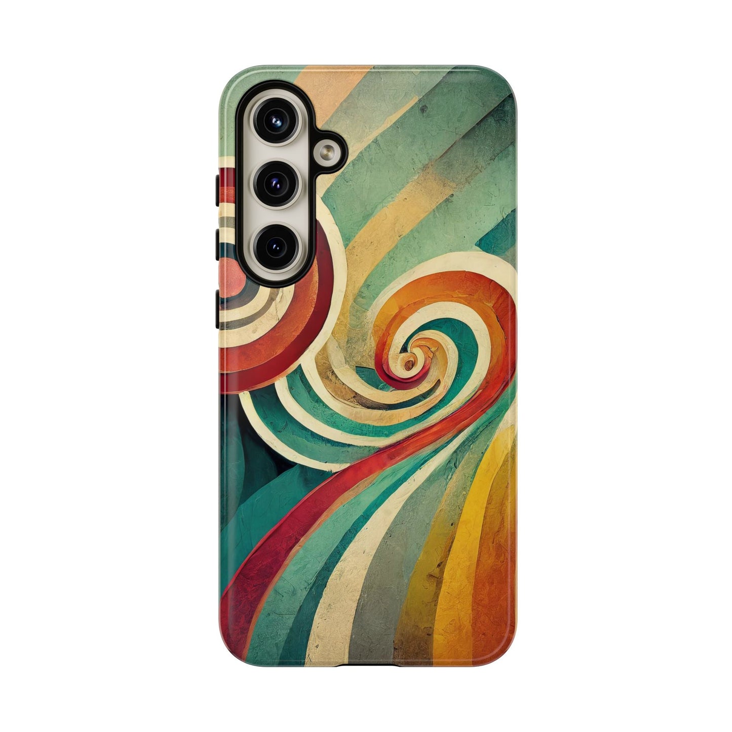 Colorful Swirl Tough Phone Case