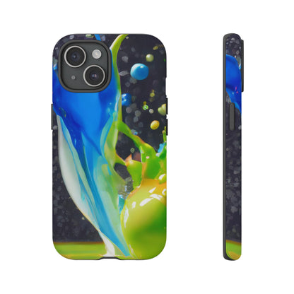 Vibrant Paint Splash Phone Case - Tough & Stylish Protection
