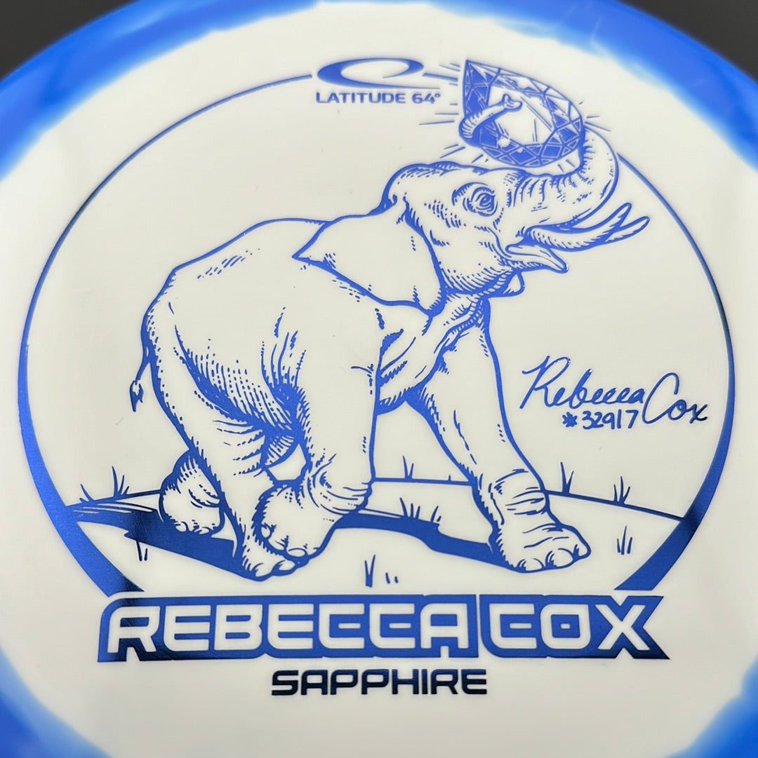 Gold Orbit Sapphire - Rebecca Cox 2024 Tour Series