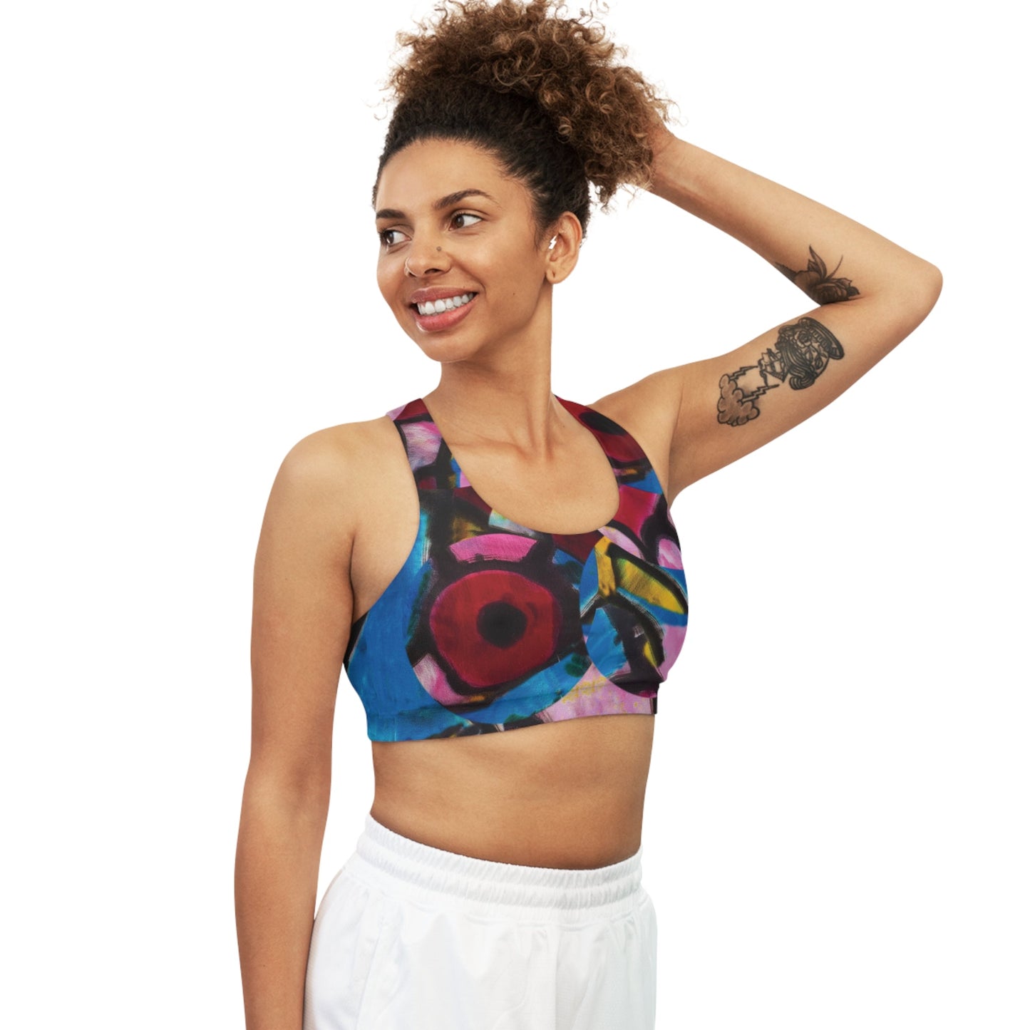 Miro/Rainbow Double Sided Sports Bra