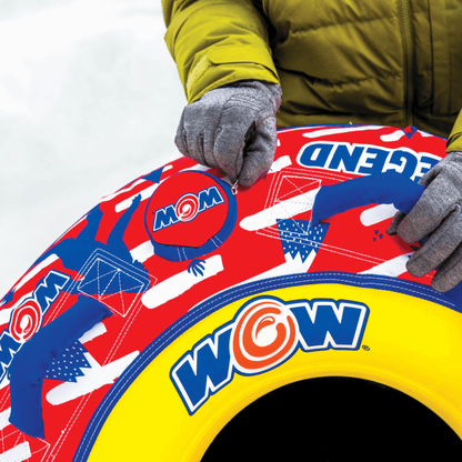 WOW Sports Legend Hard-Bottom Snow Tube