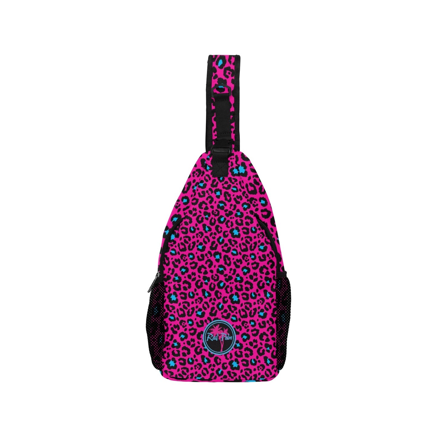 Pink Leopard Sling Bag