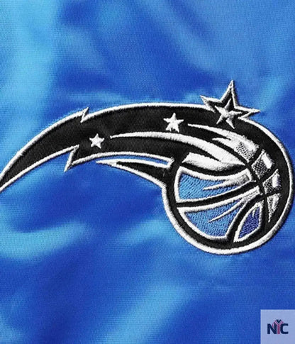 75th Anniversary Orlando Magic Leader Color Block Satin Jacket