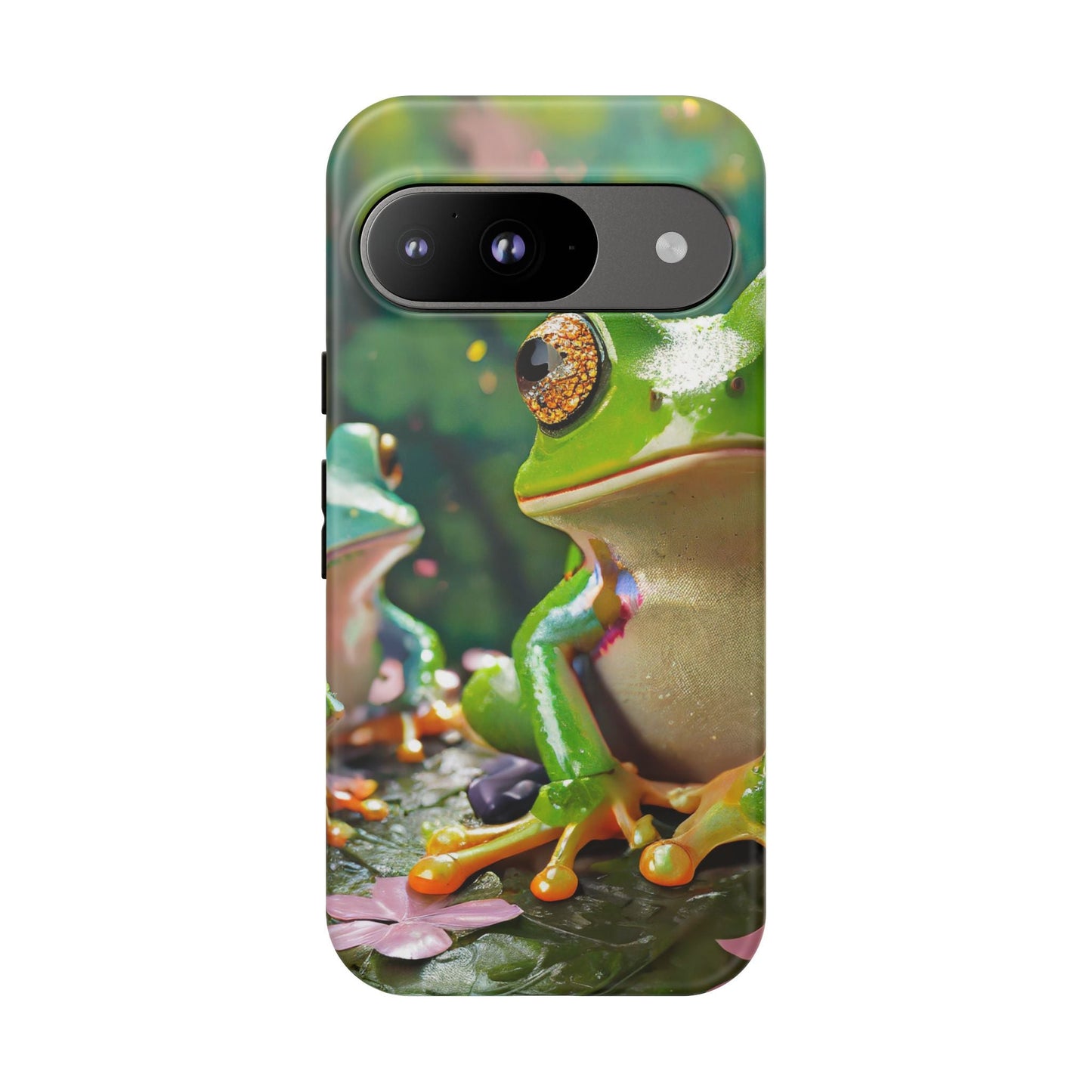 Someone Watching Colorful Frog Tough Phone Case