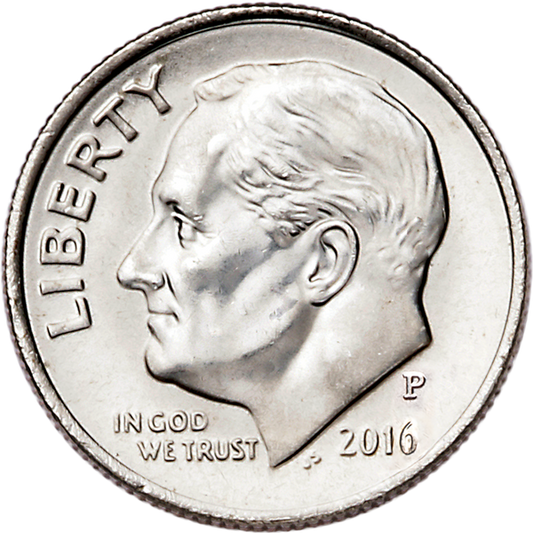 2016-P Roosevelt Dime MS60