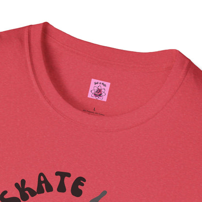 Monotone Skate Like Nobody's Watching Unisex T-Shirt