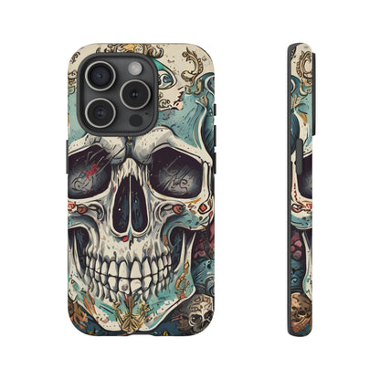 Abstract Skull Tough Phone Case