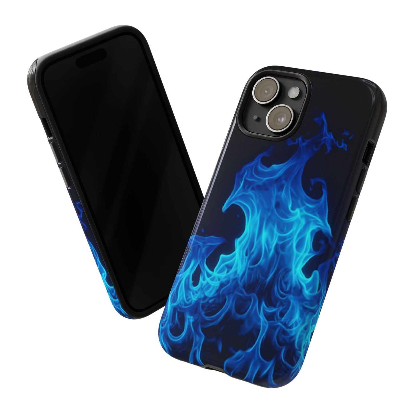 Blue Flames Tough  Phone Case
