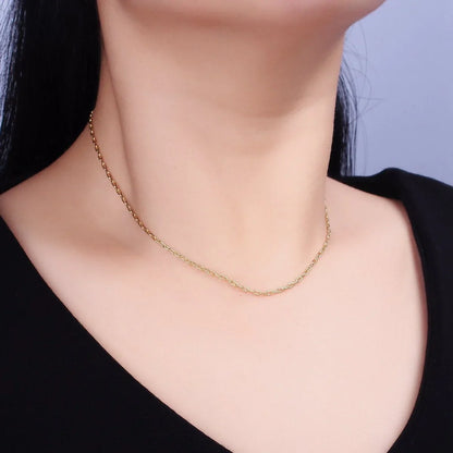 Caden 24k Clip Chain - 16”