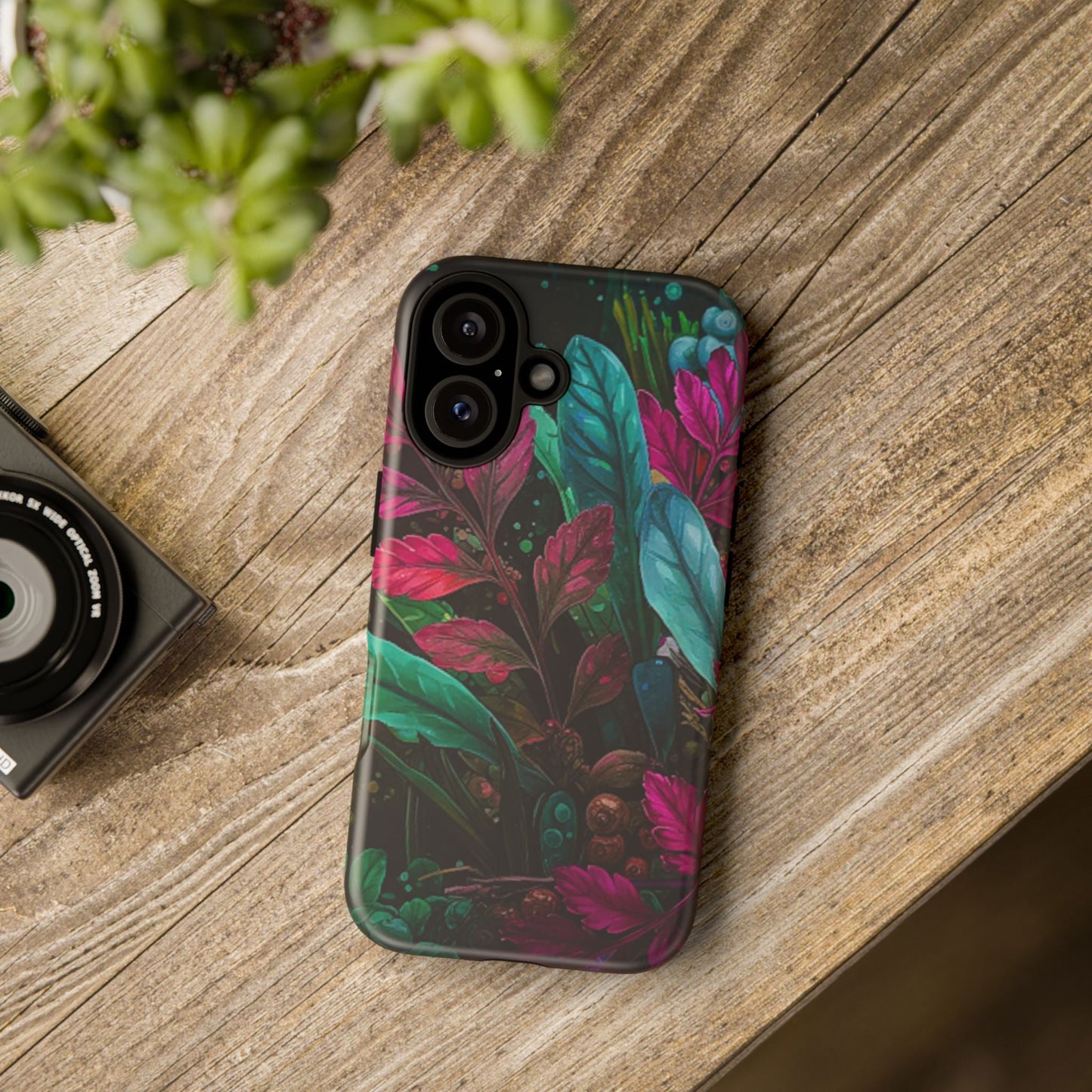 Vibrant Floral Tough Phone Case