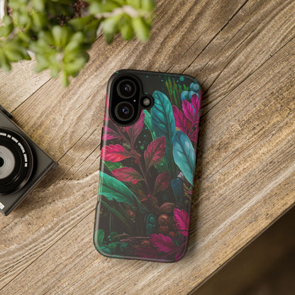 Vibrant Floral Tough Phone Case