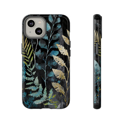 Dark Floral Tough Phone Case