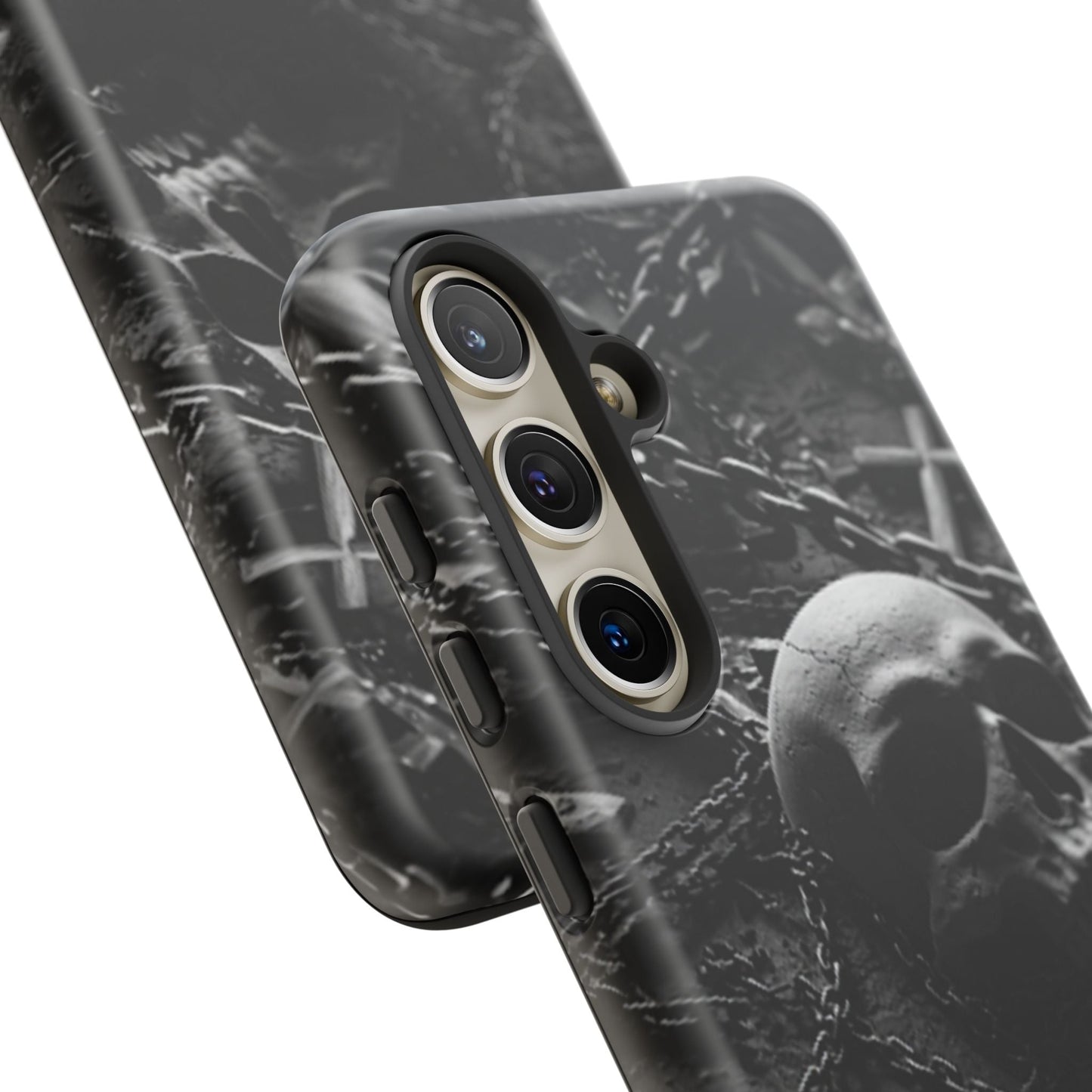 Gothic Skull Tough Phone Case