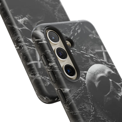Gothic Skull Tough Phone Case