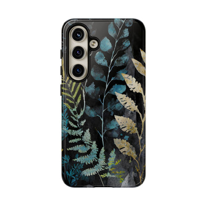 Dark Floral Tough Phone Case