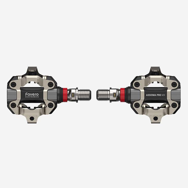 ASSIOMA PRO MX-2 | Gravel/ MTB Cycling power meter w/ sensors on both pedals