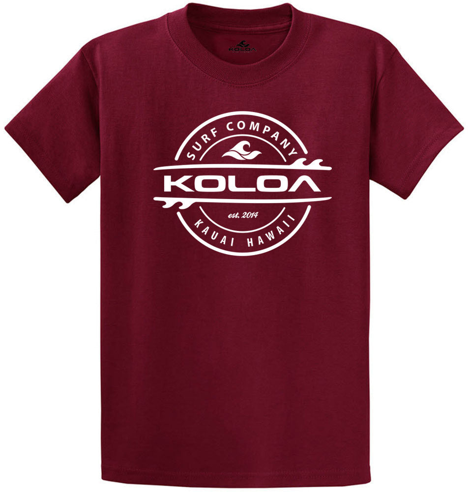 Koloa Thruster Surfboards Heavyweight T-Shirts