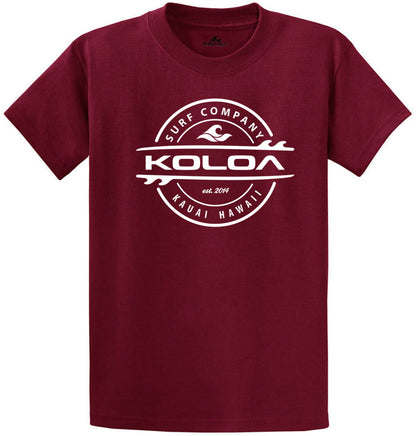 Koloa Thruster Surfboards Heavyweight T-Shirts