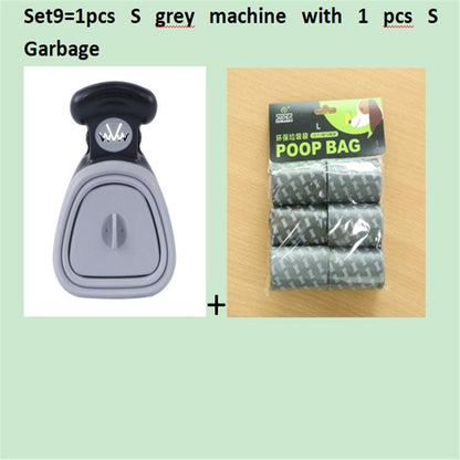 Portable Pet Pooper Scooper with Waste Bags