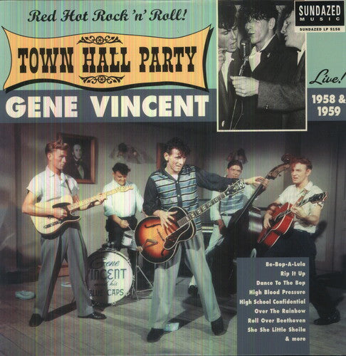 Vincent,gene - Live At Town Hall Party 1958 & 1959 - Vinyl Record