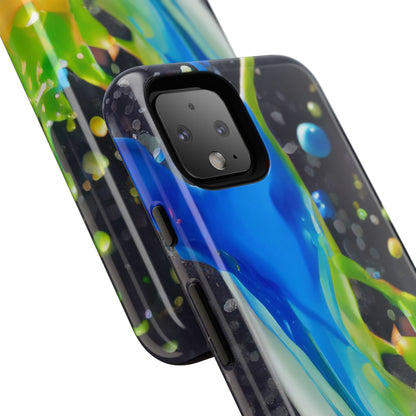 Vibrant Paint Splash Phone Case - Tough & Stylish Protection