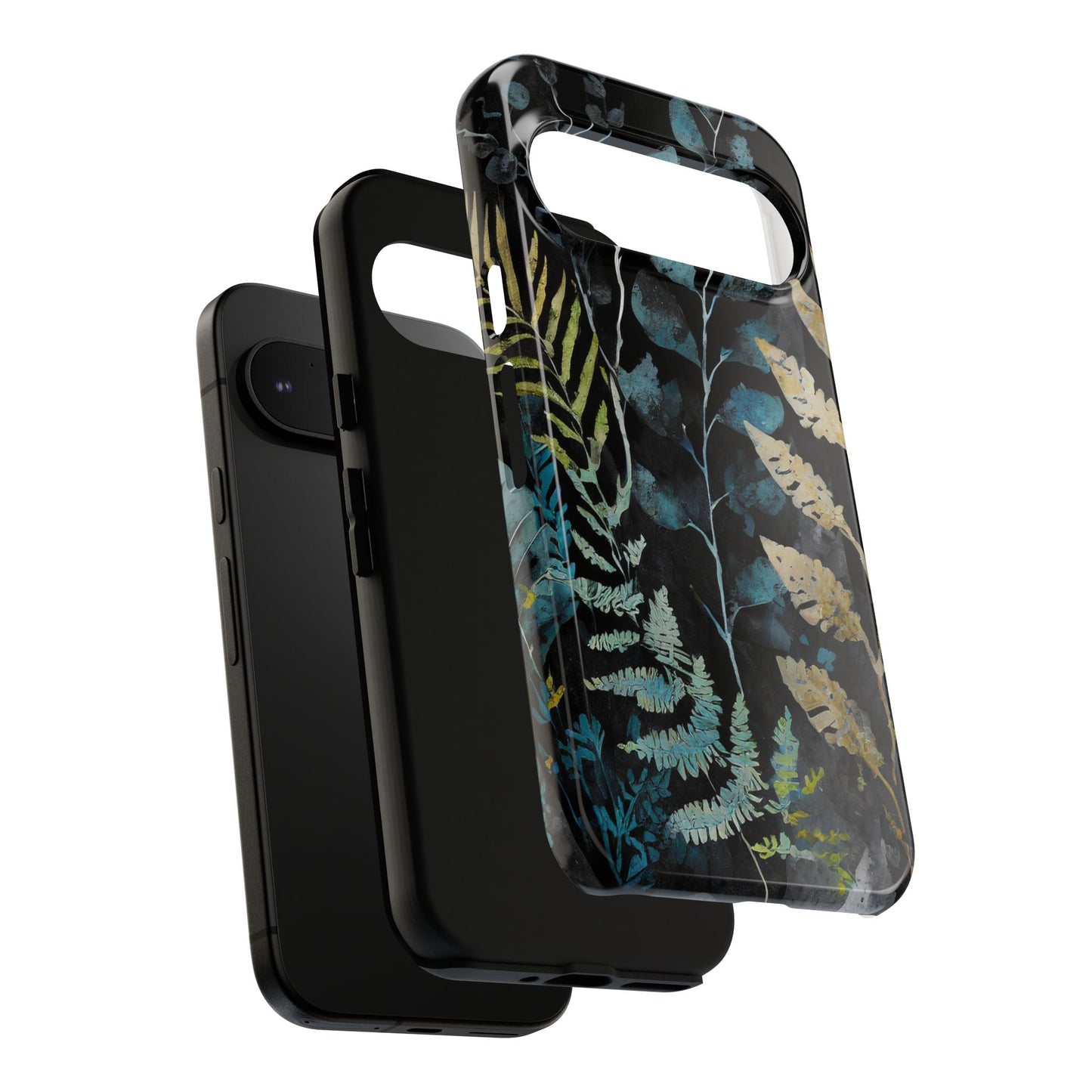 Dark Floral Tough Phone Case