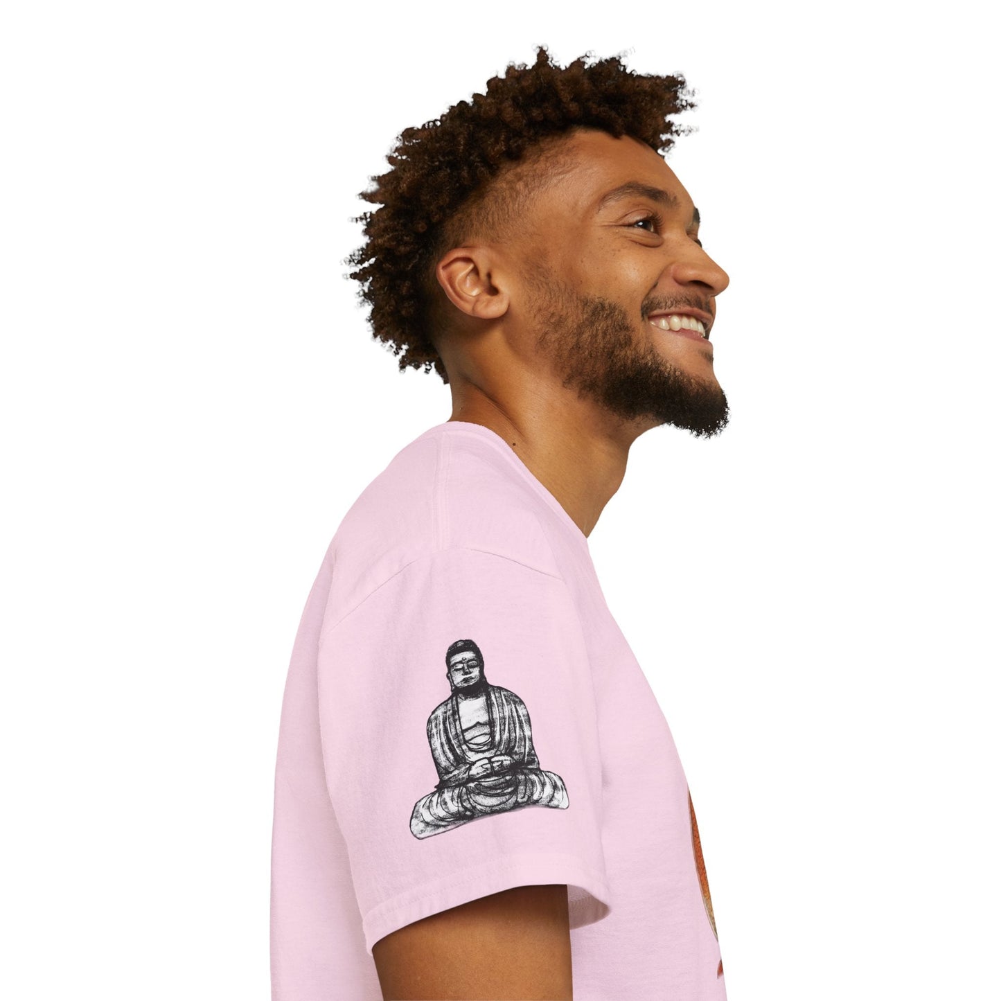 Fine Art Buddha Oil Paint Print Unisex Ultra Cotton Tee