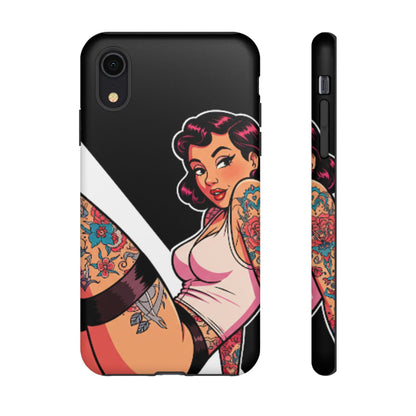 Vintage Tattoo Beauty Tough Phone Case