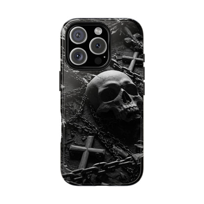 Gothic Skull Tough Phone Case