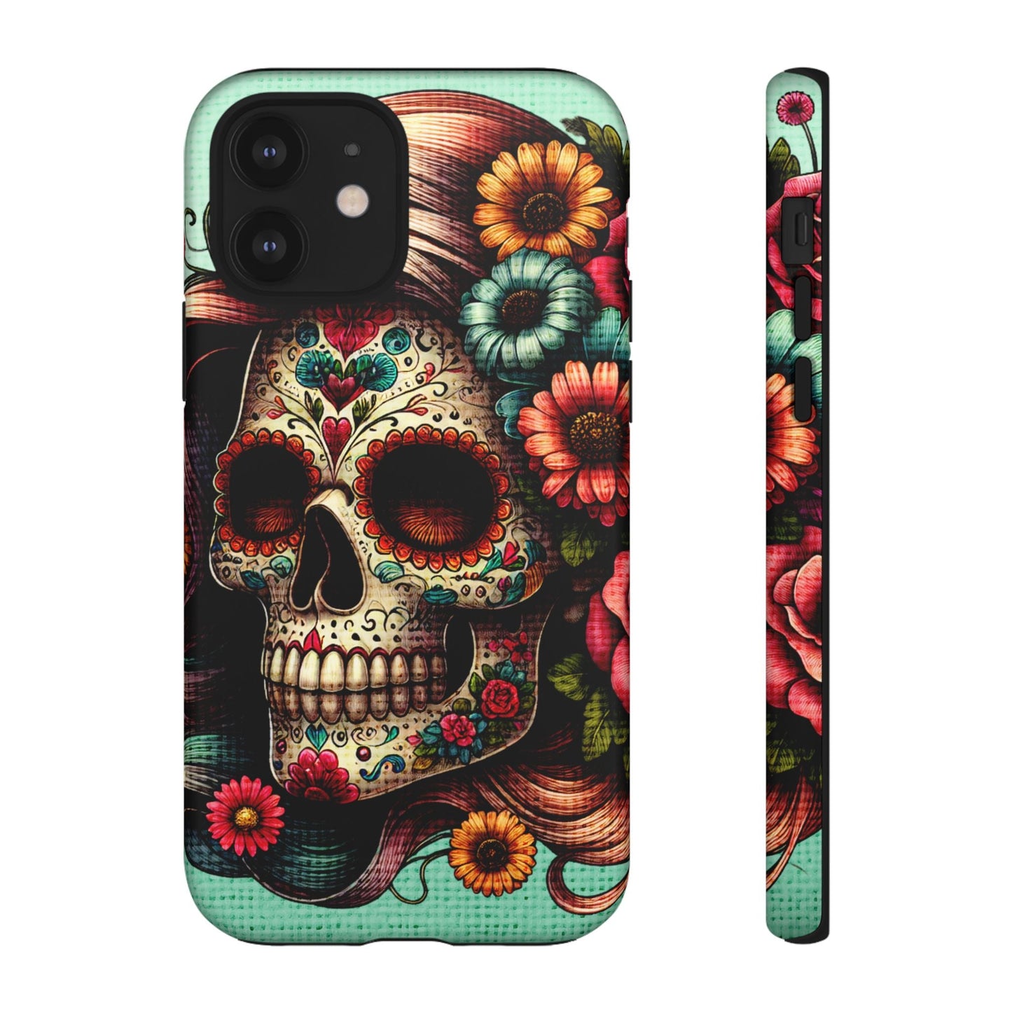 Sugar Skull Tough Phone Case