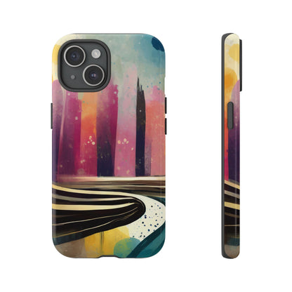 City Skyline Vibrant Tough Phone Case