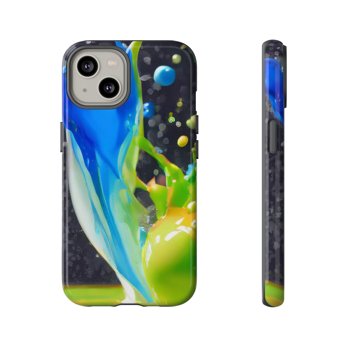 Vibrant Paint Splash Phone Case - Tough & Stylish Protection