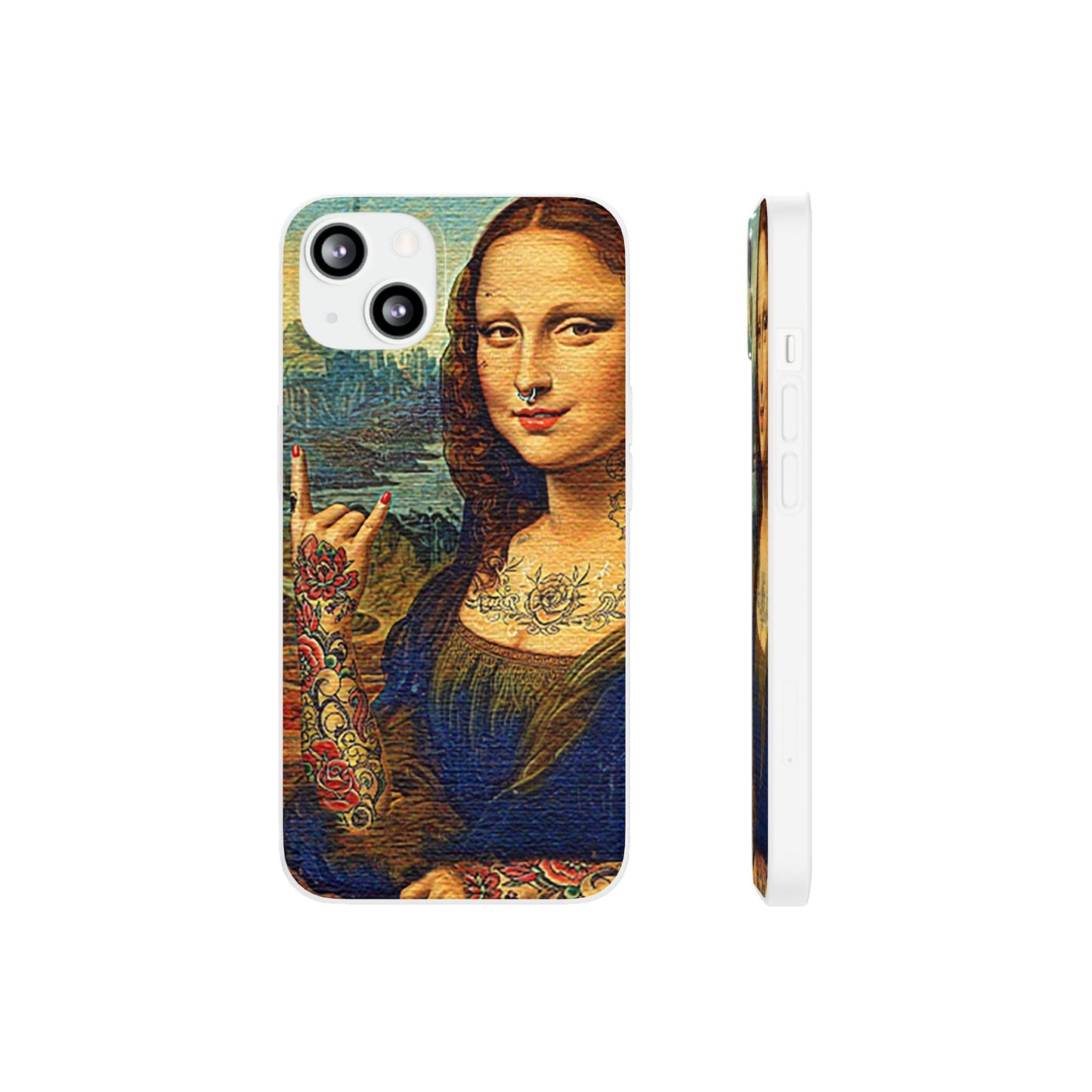 Rebel Mona Lisa Flexi Phone Case