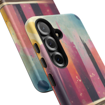 City Skyline Vibrant Tough Phone Case