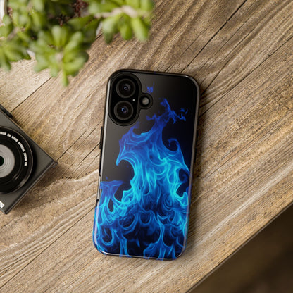 Blue Flames Tough  Phone Case