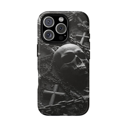 Gothic Skull Tough Phone Case