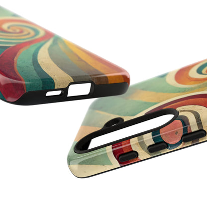 Colorful Swirl Tough Phone Case