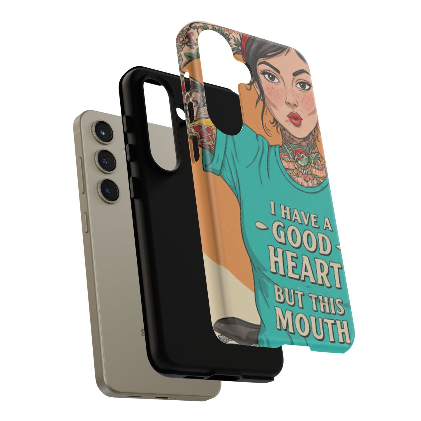 I Have A Good Heart Tough Phone Case