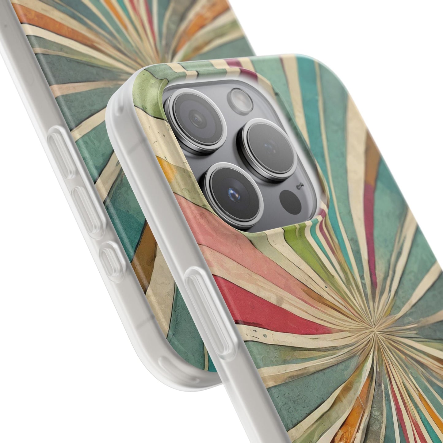 Vibrant Rainbow Flexi Phone Case