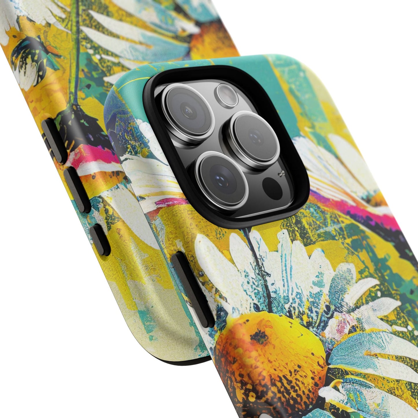 Colorful Daisy Floral Tough Phone Case