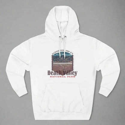 Death Valley National Park  Unisex Fit Fleece Hoodie Badwater Basin