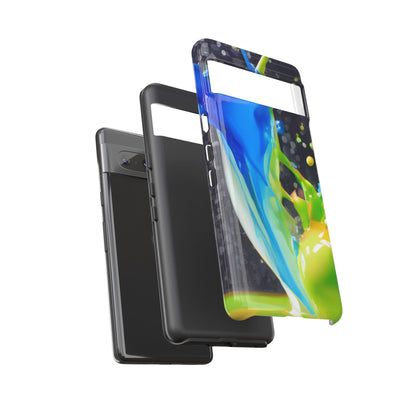 Vibrant Paint Splash Phone Case - Tough & Stylish Protection