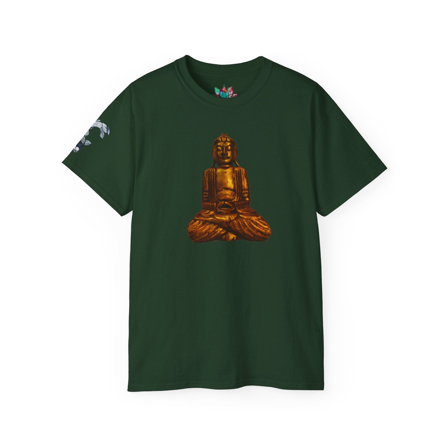 Fine Art Buddha Carving Print Unisex Ultra Cotton Tee