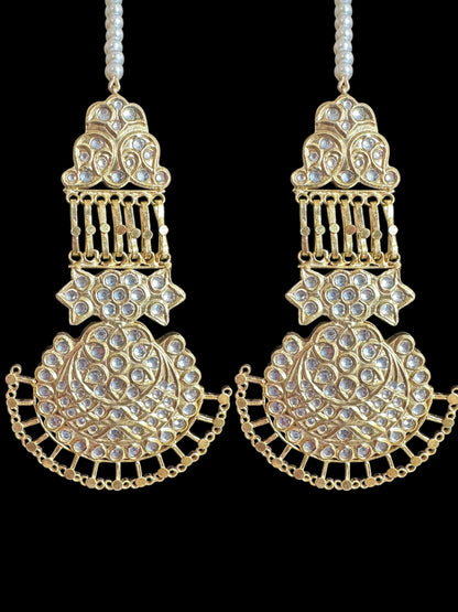 BR475 kundan Rani haar bridal set ( READY TO SHIP )
