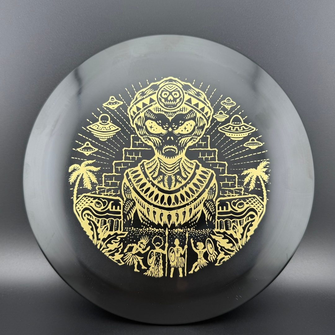 S-Blend Scepter - Gold "Alien Aztec"