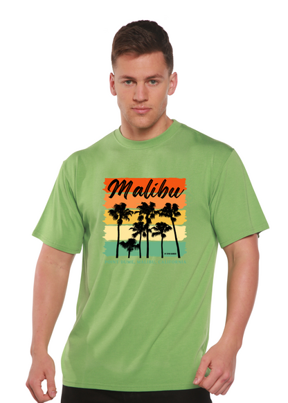 Malibu Unisex Bamboo Viscose/Organic Cotton Short Sleeve Graphic T-Shirt
