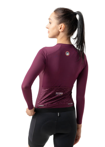 ROCKBROS Road-to-Sky Women's Cycling Long-Sleeved Jersey