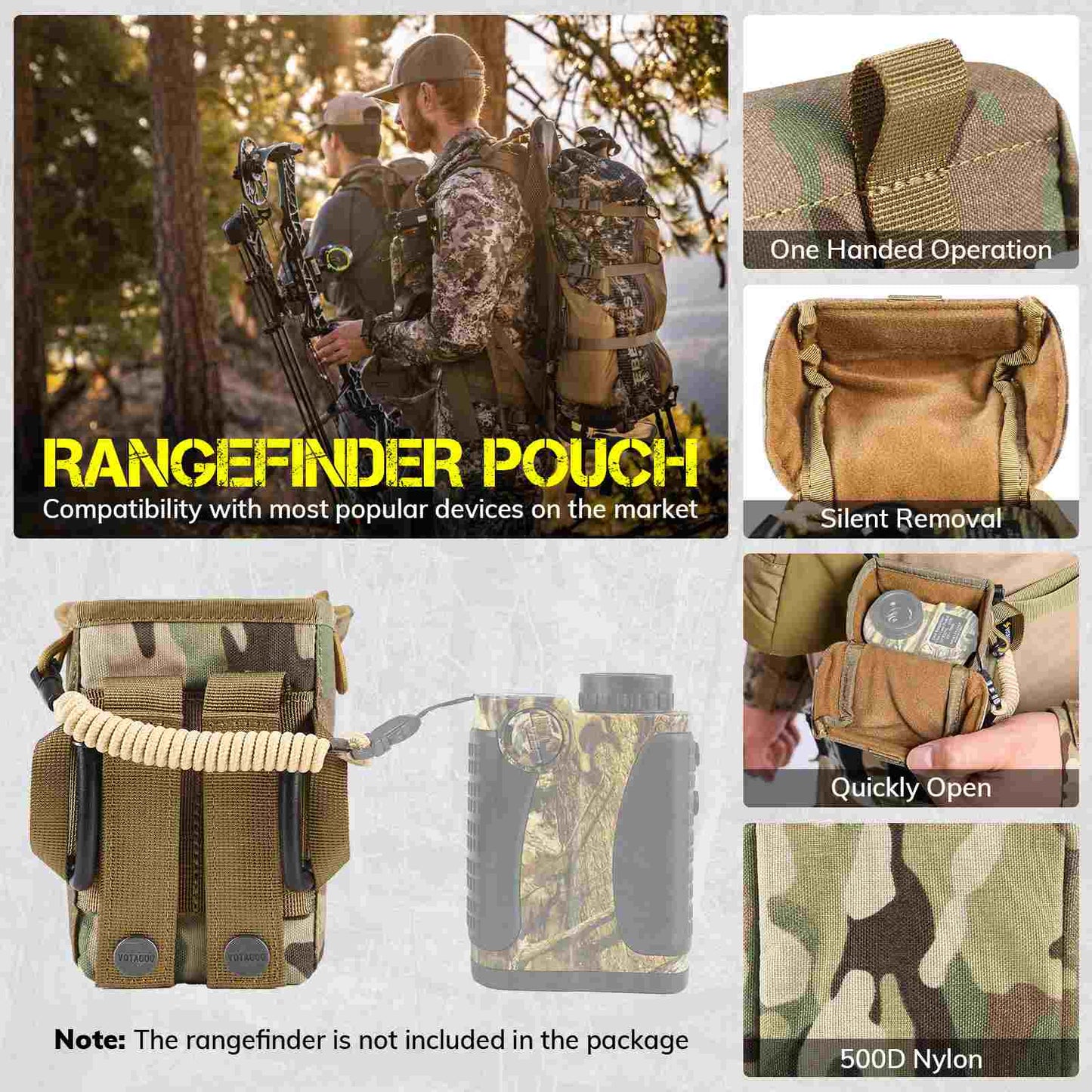 Votagoo Rangefinder Pouch with Protective Padding